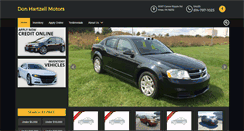 Desktop Screenshot of donhartzellmotors.com