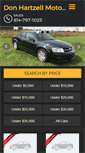 Mobile Screenshot of donhartzellmotors.com